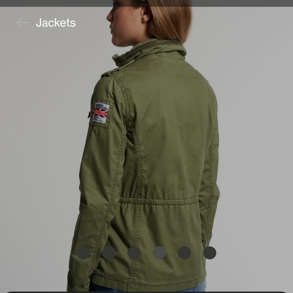 Super dry xs military jacket - Picture 3 of 6
